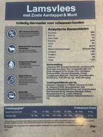 NiKaDog Adult Lam Graanvrij Met Zoete Aardappel