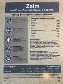 NiKaDog Adult Zalm Graan vrij Met Zoete Aardappel