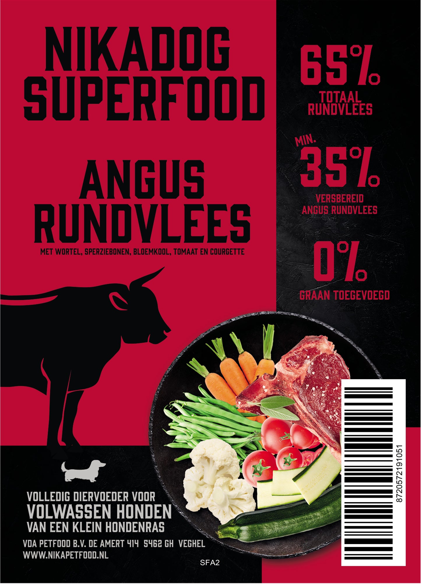 Superfood Angus Rund, Mini Adult