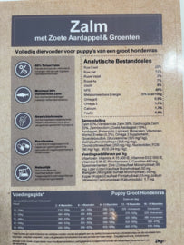 NiKaDog Puppy Maxi Zalm Graanvrij met Zoete Aardappel