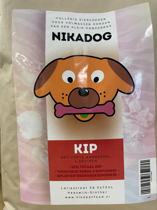 NiKaDog Mini Adult Kip Graanvrij met Zoete Aardappel