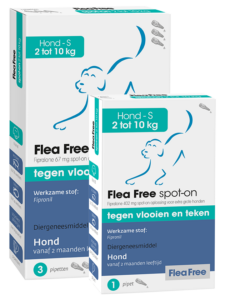 Flea Free spot on 2-10kg 3pip.