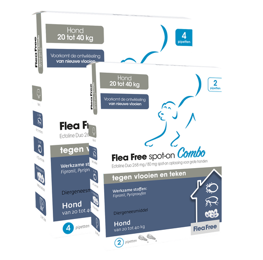 Flea Free spot on combo 20-40kg 4pip