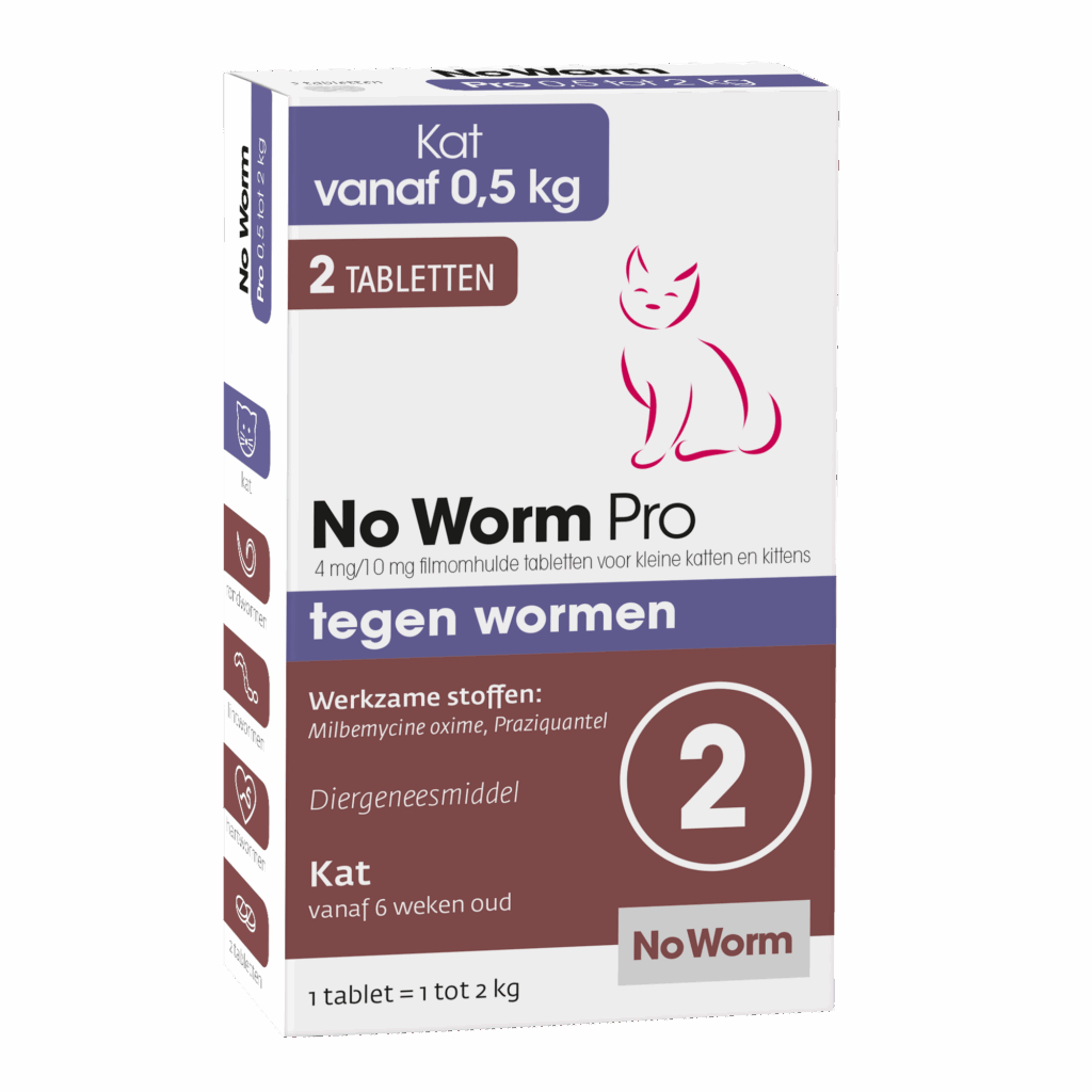 No worm  1 tot 2kg