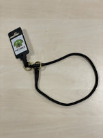 PetMax SlipHalsband Zwart Nylon 6mm